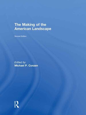 cover image of The Making of the American Landscape